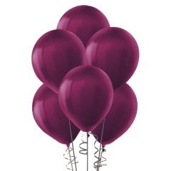 Pastel Balon 30cm (100 adet) Bordo