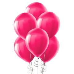 Pastel Balon 30cm (100 adet) Fuşya