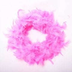 Otriş Kaz Tüyü - 2 Metre Pembe