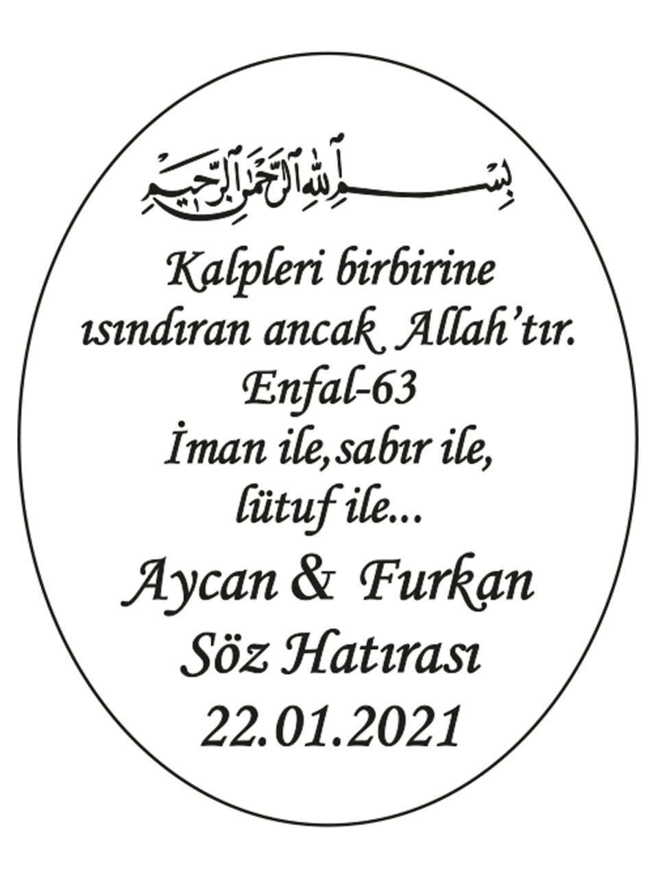 Şeffaf Epoksi Etiket 5