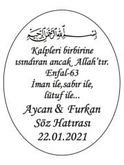 Şeffaf Epoksi Etiket 5