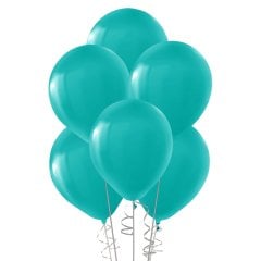 Pastel Balon 30cm (100 adet) Turkuaz