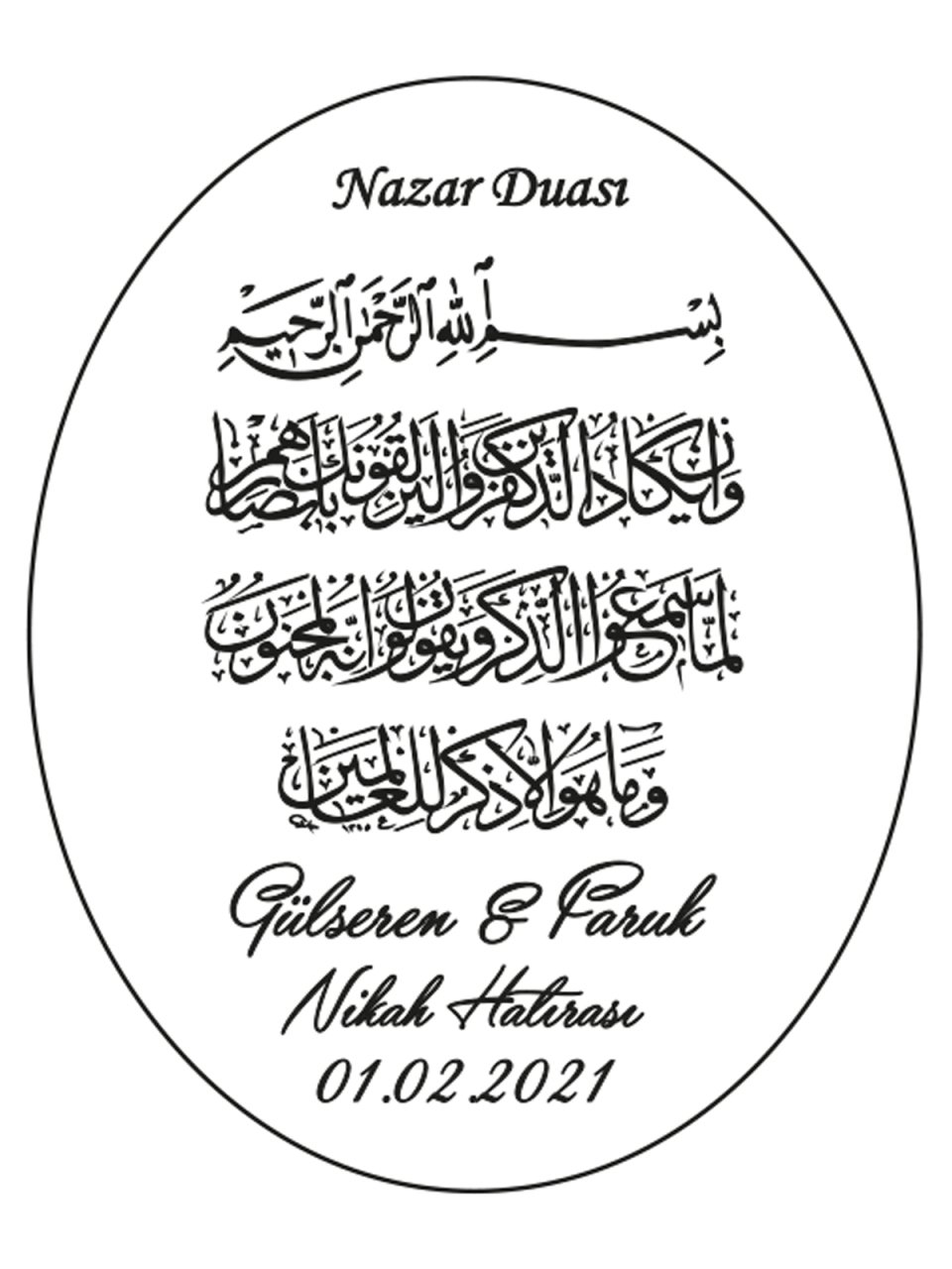 Şeffaf Epoksi Etiket 8