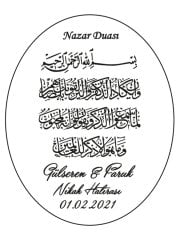 Şeffaf Epoksi Etiket 8
