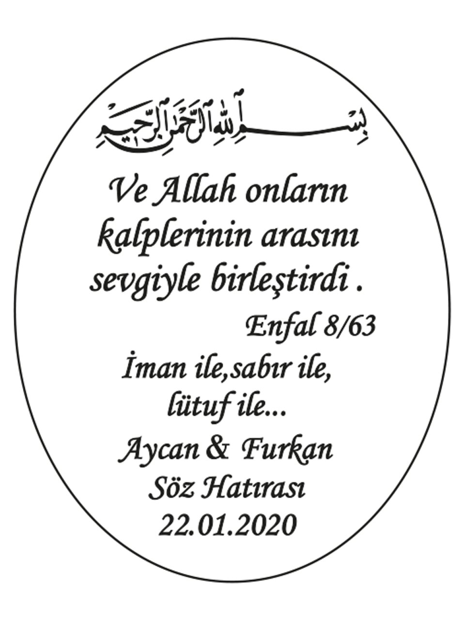 Şeffaf Epoksi Etiket 9