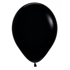 Pastel Balon 30cm (10 adet) Siyah