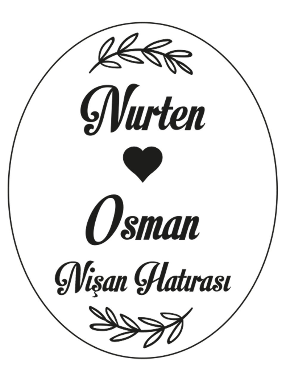 Şeffaf Epoksi Etiket 18