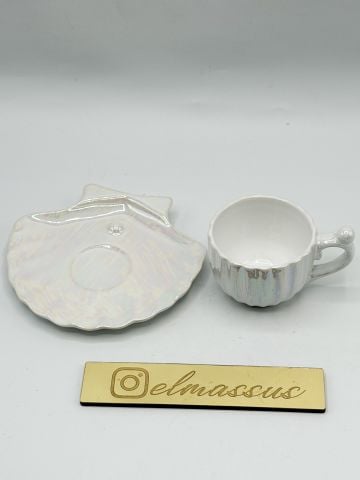 İstiridye Fincan Hologramlı