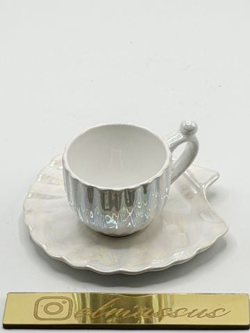 İstiridye Fincan Hologramlı