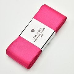 Saten Kurdele 6cm Fuşya