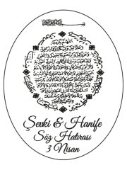 Şeffaf Epoksi Etiket 25