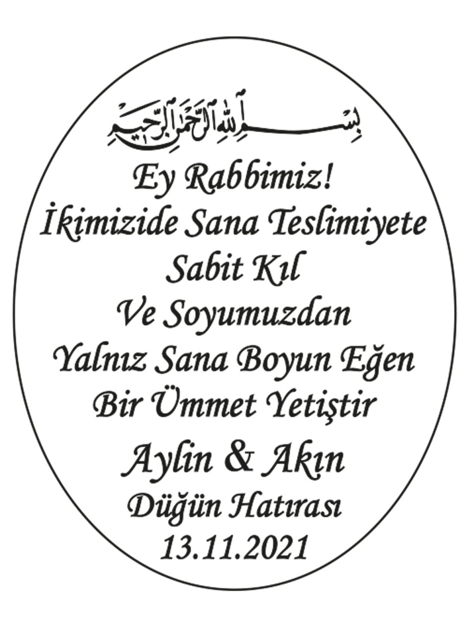 Şeffaf Epoksi Etiket 37