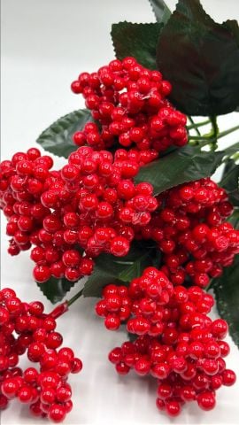 Yapay Çiçek Kokina Demeti(38 cm) 3