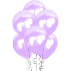 Metalik Balon 30cm (100 adet) Lila