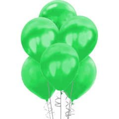 Metalik Balon 30cm (100 adet) Koyu Yeşil