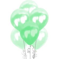 Metalik Balon 30cm (100 adet) Açık Yeşil