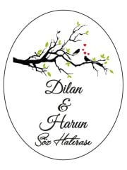 Şeffaf Epoksi Etiket 49