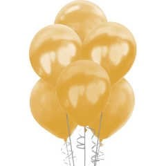 Metalik Balon 30cm (100 adet) Altın