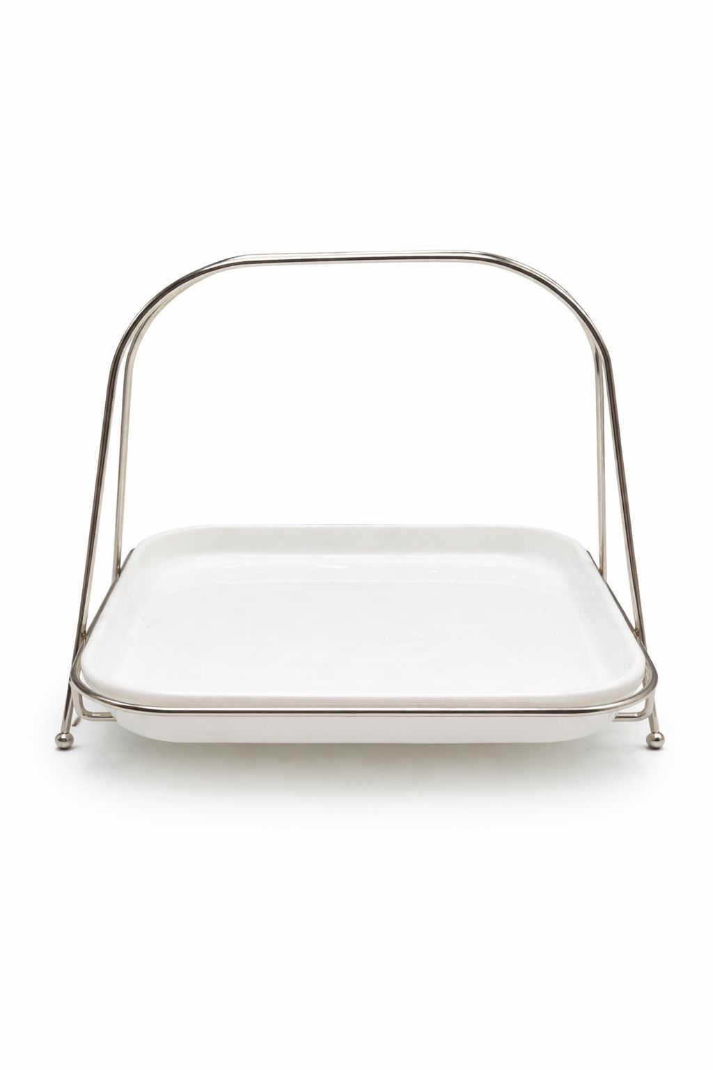 Tek Katlı Çikolata Standı Gümüş