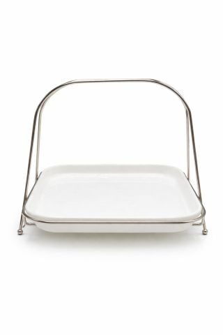 Tek Katlı Çikolata Standı Gümüş