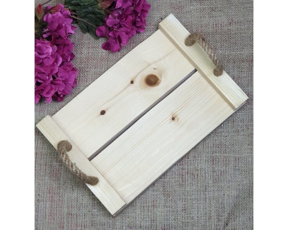 Ahşap Sunum Tepsisi