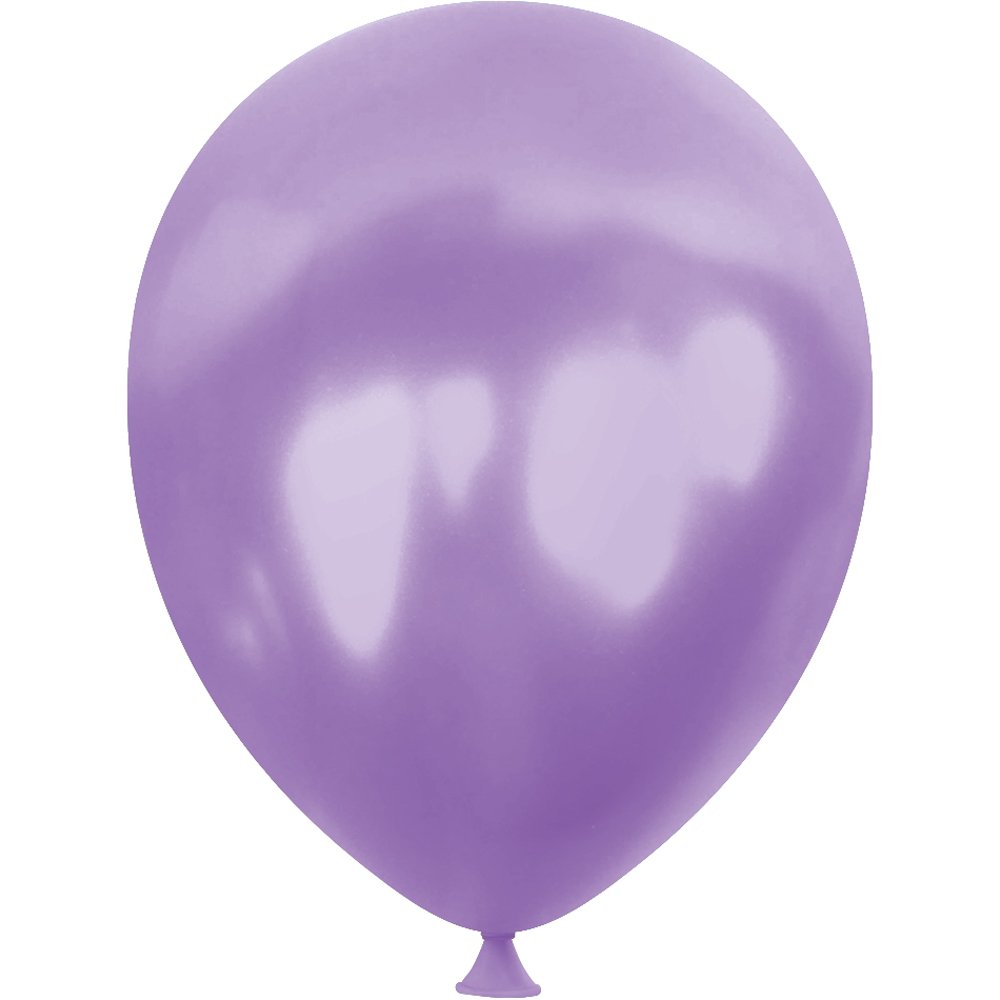 Metalik Balon 30cm (10 adet) Lila