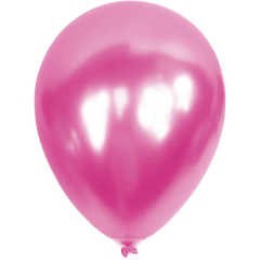 Metalik Balon 30cm (10 adet) Pembe