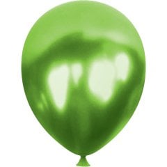 Metalik Balon 30cm (10 adet) Koyu Yeşil