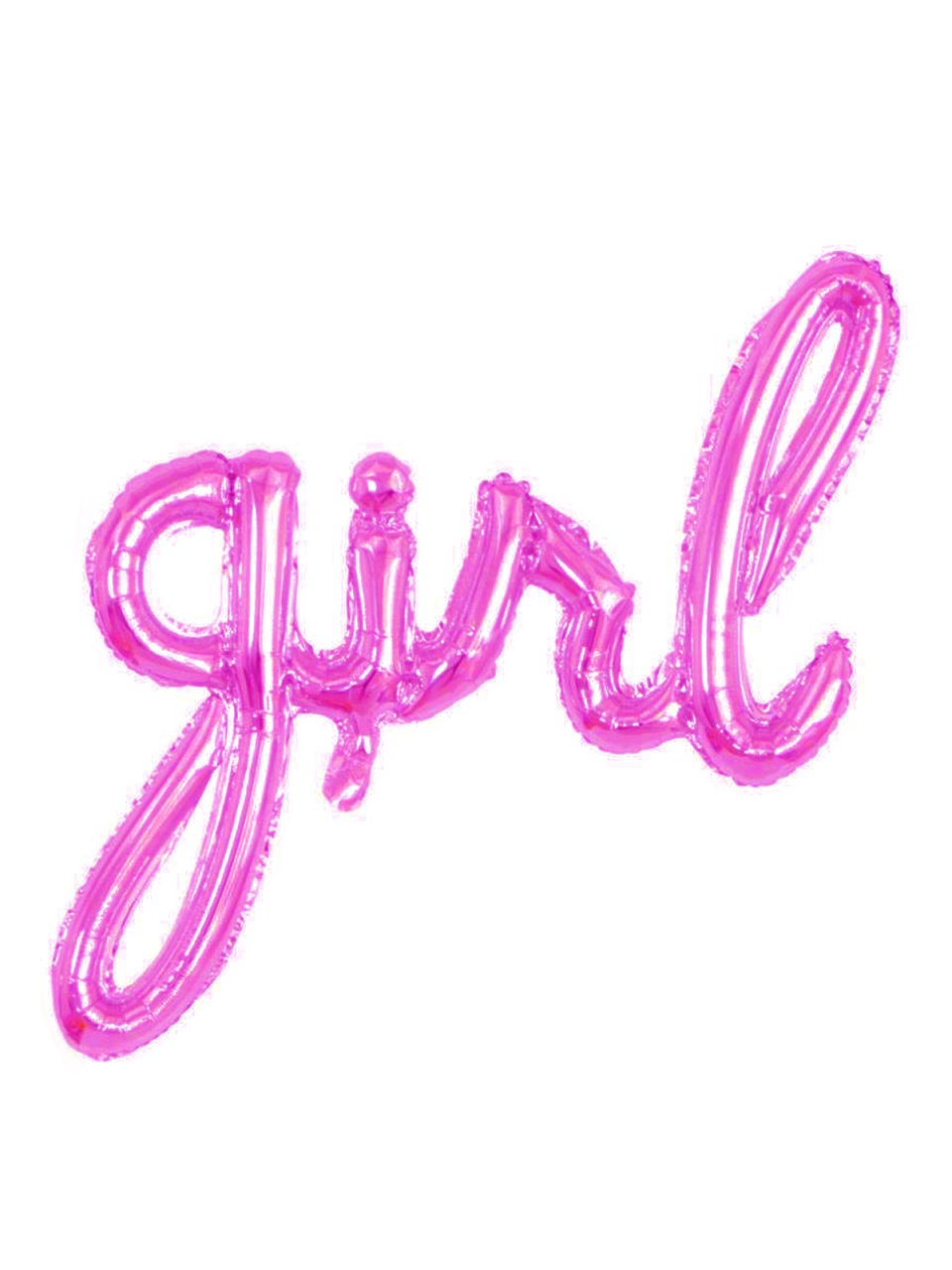 Girl' Yazılı Balon 75cm - Pembe