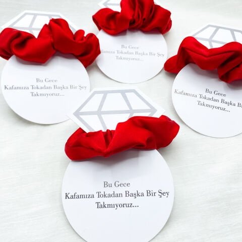 Elmas Kartlı Toka Mor