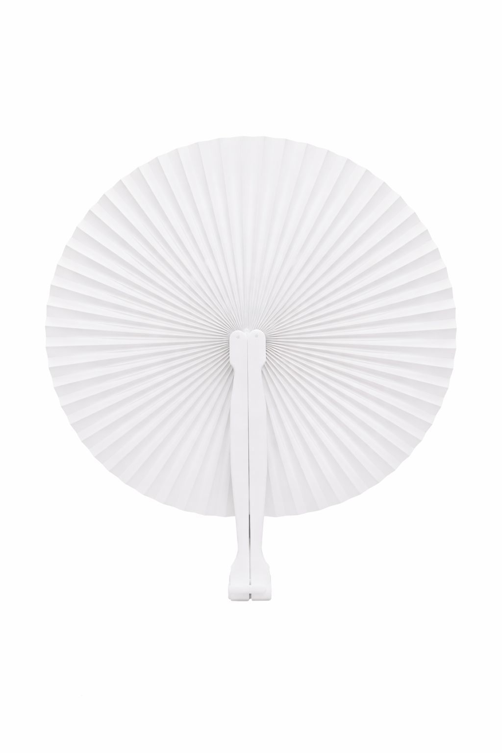 Beyaz Kağıt Yelpaze  Yuvarlak