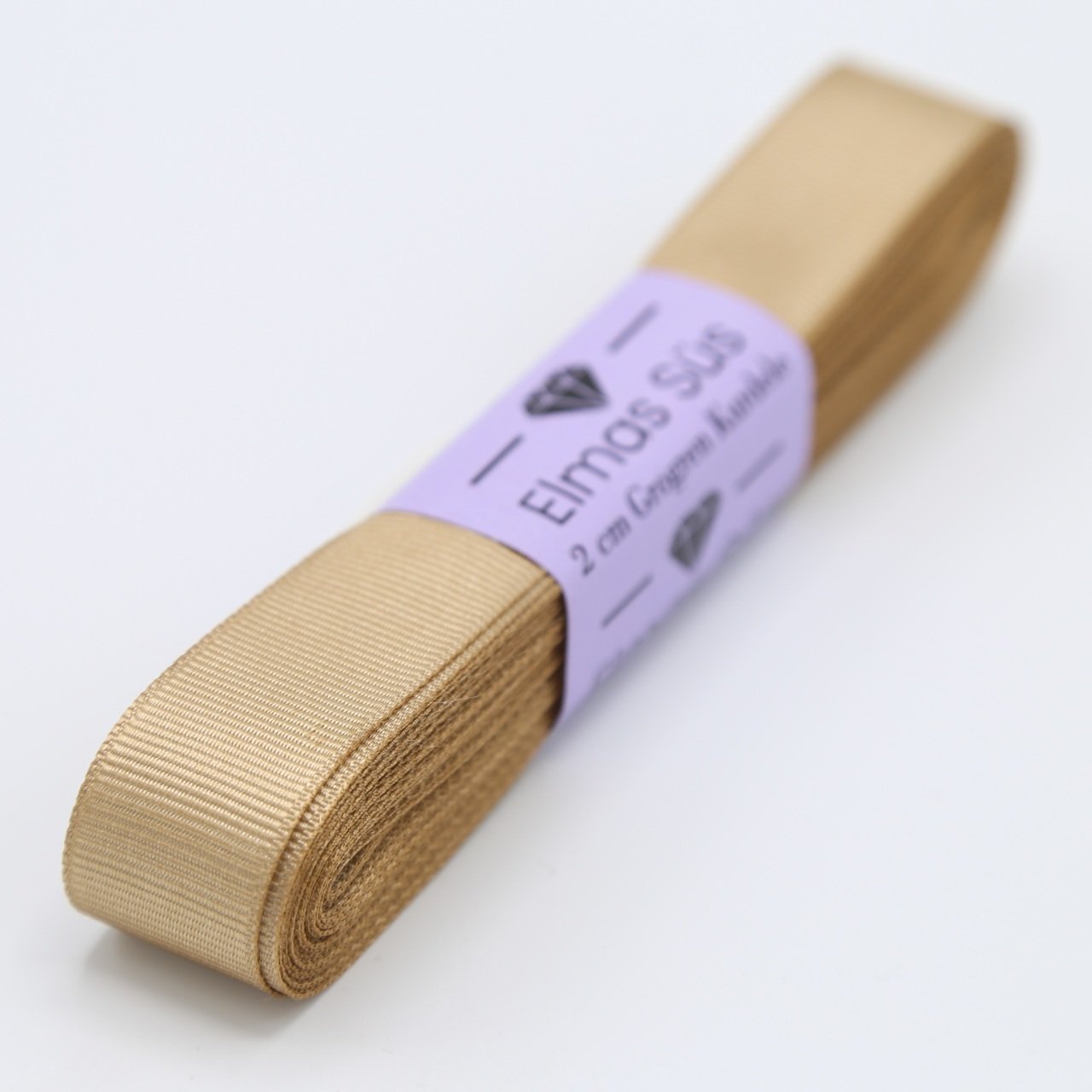 Grogren Kurdele 2cm Kapuçino
