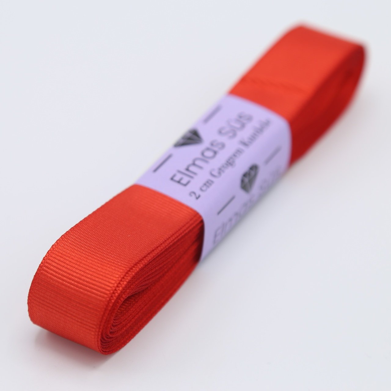 Grogren Kurdele 2cm Kırmızı