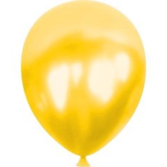 Metalik Balon 30cm (10 adet) Sarı