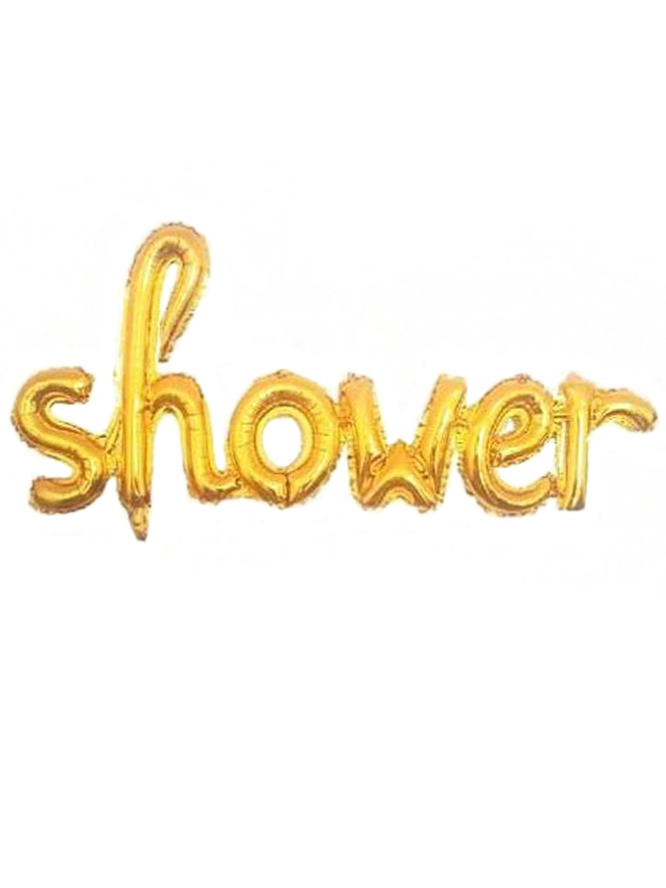 Shower' Yazılı Balon 110cm - Altın