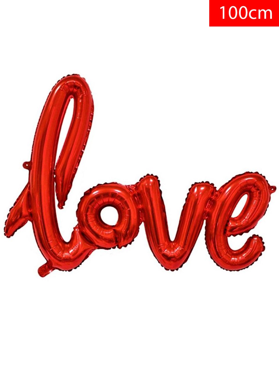 Love' Yazılı Balon 100cm - Kırmızı