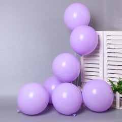 Makaron Balon 30cm (100 adet) Lila