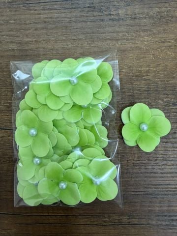 İncili  Çift Ortanca  25 adet Yeşil