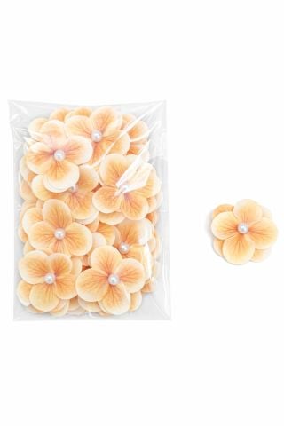 İncili  Çift Ortanca  25 adet Turuncu