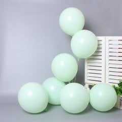 Makaron Balon 30cm (100 adet) Mint Yeşili