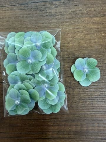 İncili  Çift Ortanca  25 adet Petrol Yeşili