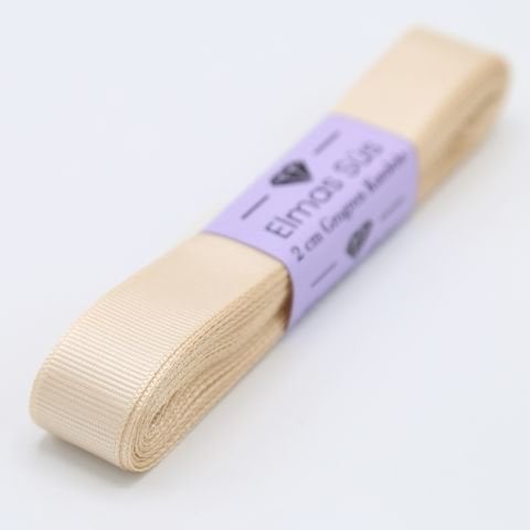 Grogren Kurdele 2cm Pudra