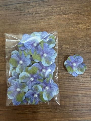 İncili  Çift Ortanca  25 adet Koyu Mavi