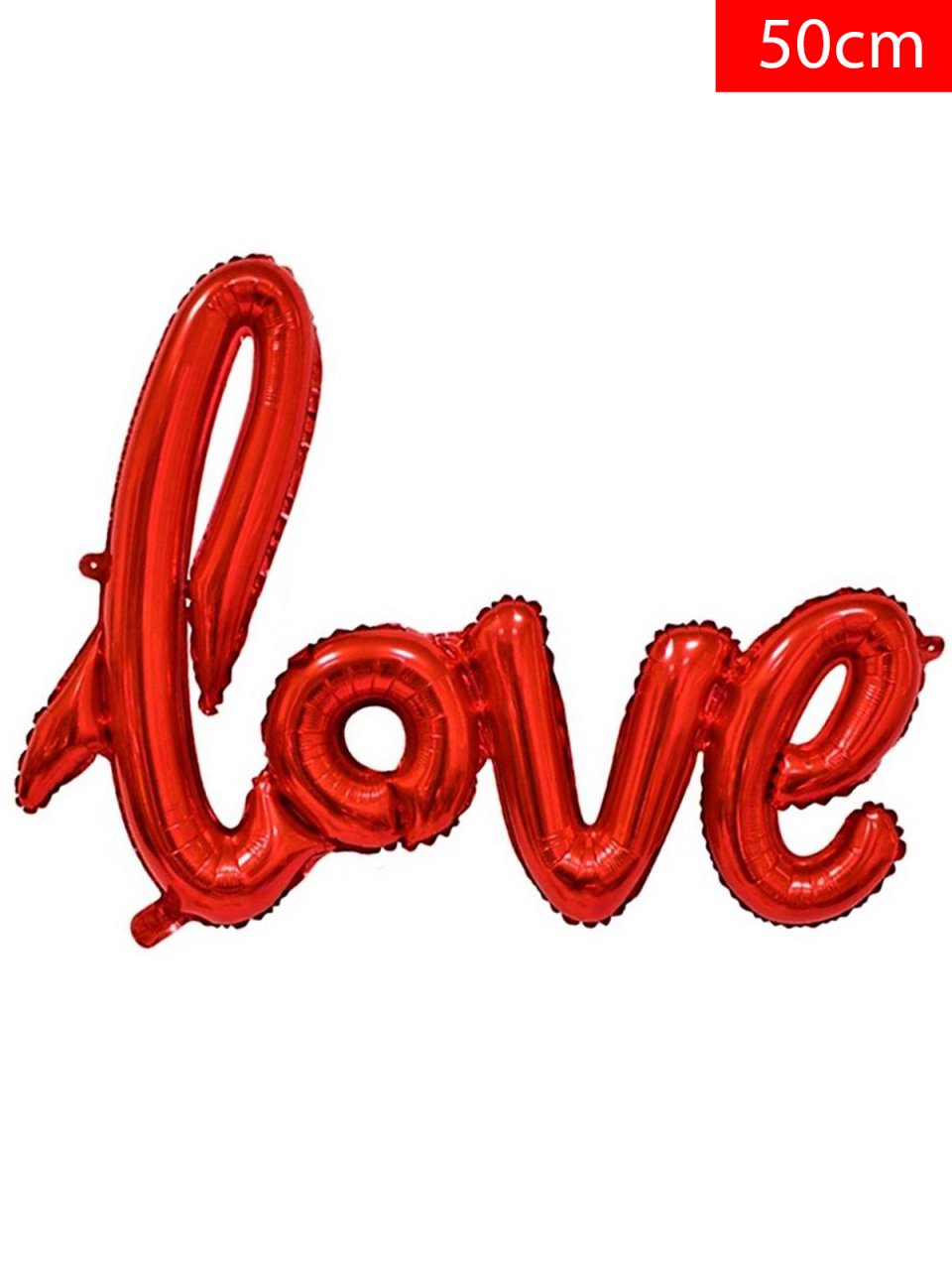 Love' Yazılı Balon 50cm - Kırmızı