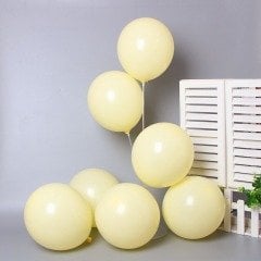 Makaron Balon 30cm (100 adet) Sarı