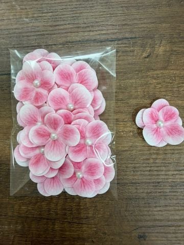 İncili  Çift Ortanca  25 adet Açık Pembe