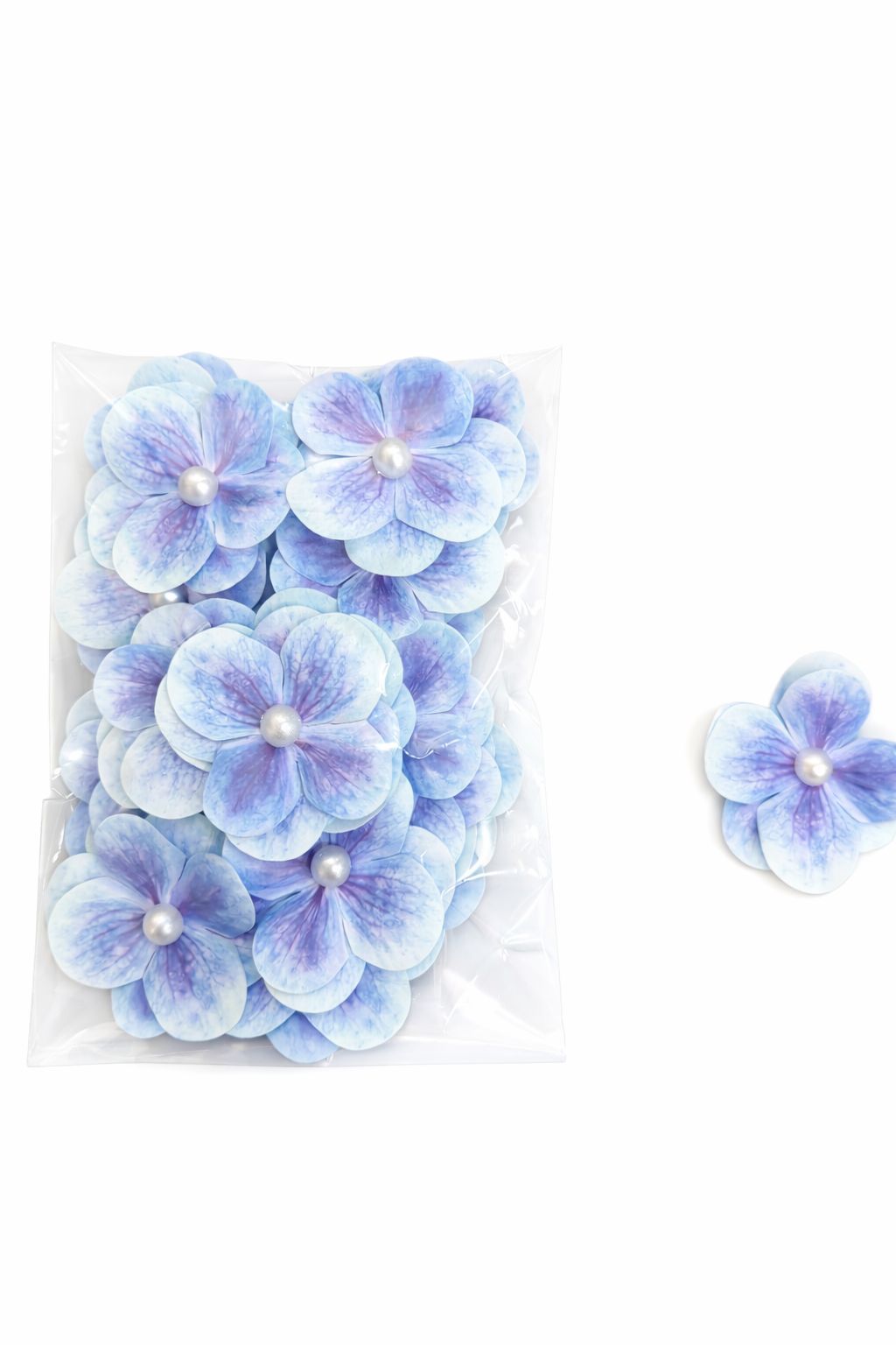 İncili  Çift Ortanca  25 adet Açık Mavi