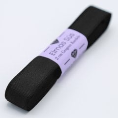Grogren Kurdele 2cm Siyah