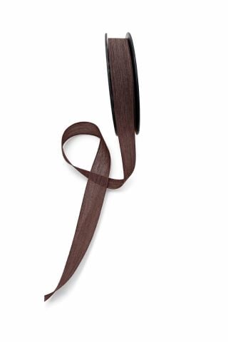 Nopel Keten Kurdele (2.5 cm 20 mt) Kahverengi