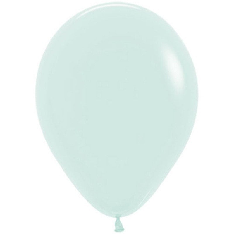 Makaron Balon 30cm (10 adet) Mint Yeşili